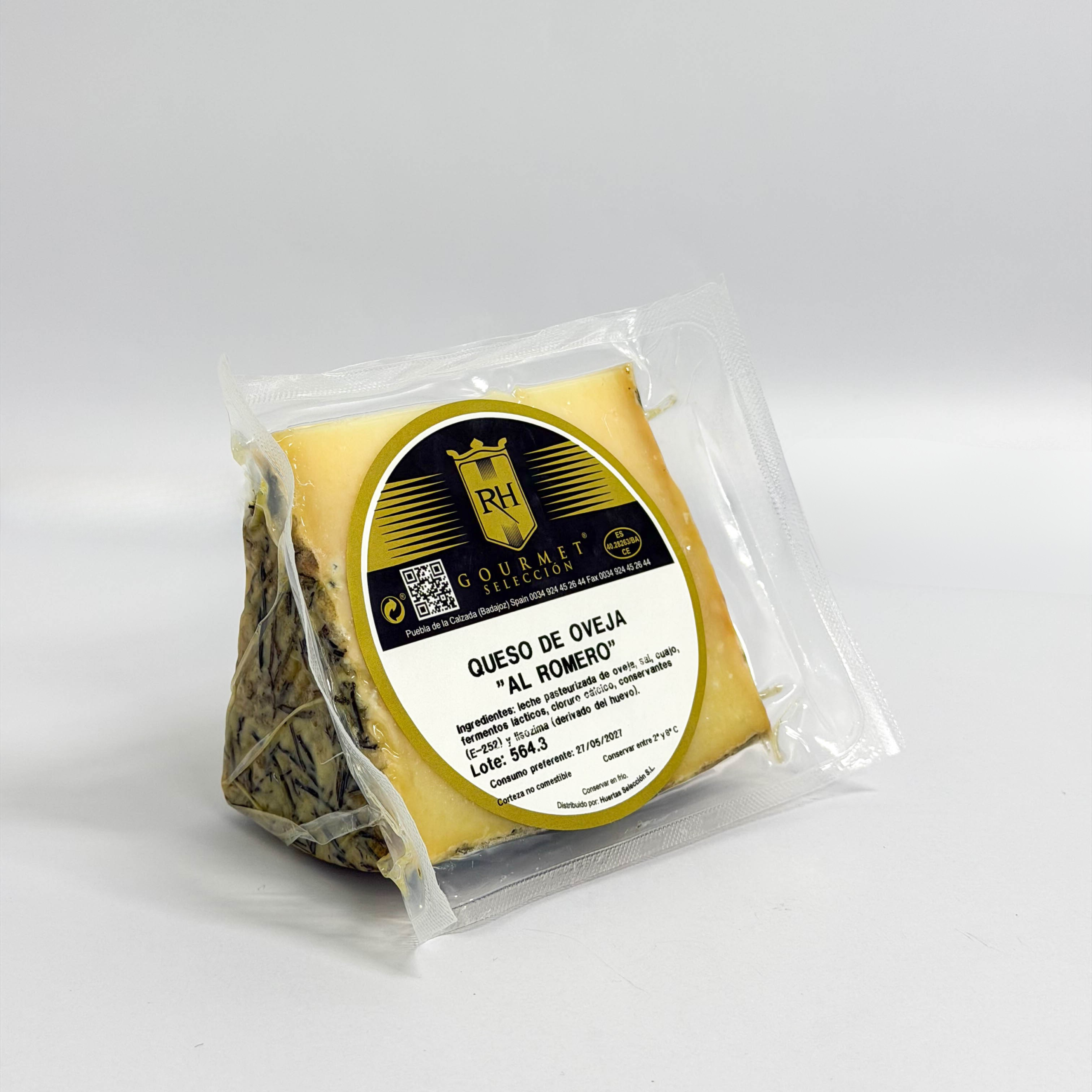 Queso de Oveja Viejo "Al Romero" 375 Grs.